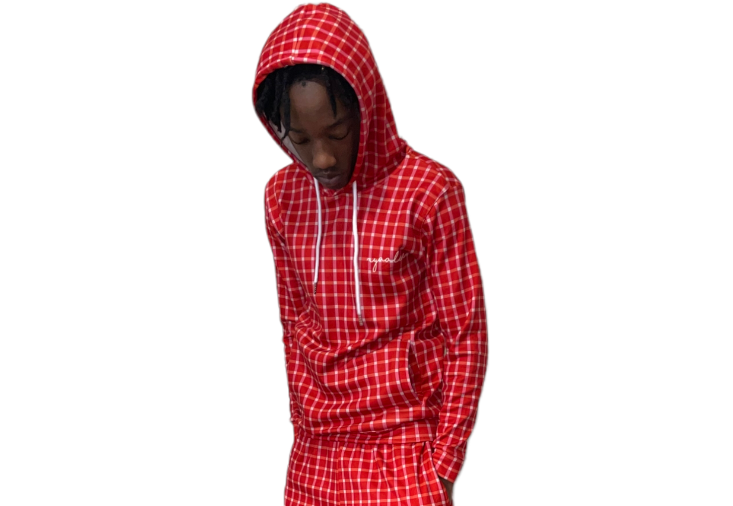 Casual best sale hoodie red